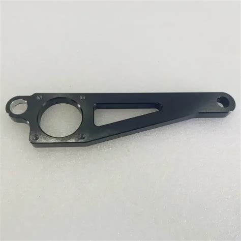 CNC machining Aluminum 6061 T6 hard black 